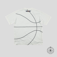 Louis Vuitton X NBA Embroidered Ball T-Shirt in White