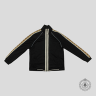 Gucci Interlocking G Jacquard Webbing Technical Track Jacket in Black