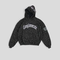Conglomerate Clothing Black Panther Print Hoodie