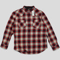 RRL Plaid Button-Up in Red - XX-Large