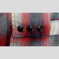 RRL Plaid Button-Up in Red - XX-Large