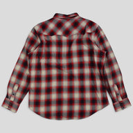 RRL Plaid Button-Up in Red - XX-Large