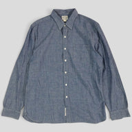 RRL Button-Up in Denim - 17