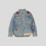 Ralph Lauren Denim Button-Up in Blue - X-Large