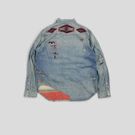 Ralph Lauren Denim Button-Up in Blue - X-Large