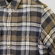 Chrome Hearts Fur Lined Flannel Shirt
