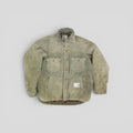 Maison Mihara Distressed Corduroy Jacket in Khaki