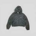 Rivington Roi Rebis Zip Up Hoodie in Grey