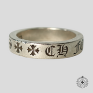 Chrome Hearts CH Forever Ring in Silver