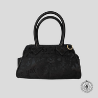 Chrome Hearts Multi Motif Nylon Mini Handbag in Black