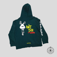 Chrome Hearts Matty Boy Antidote Zip Up Hoodie in Green