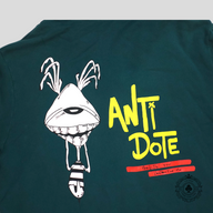 Chrome Hearts Matty Boy Antidote Zip Up Hoodie in Green