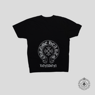 Chrome Hearts London Exclusive Horseshoe Pocket Tee in Black