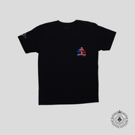 Chrome Hearts Triple Cross Tee in Black/Multicolor