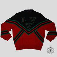 Louis Vuitton LVV Sport Team Crewneck in Black/Red