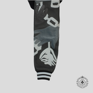 Louis Vuitton Chains Camo Varsity Jacket in Black