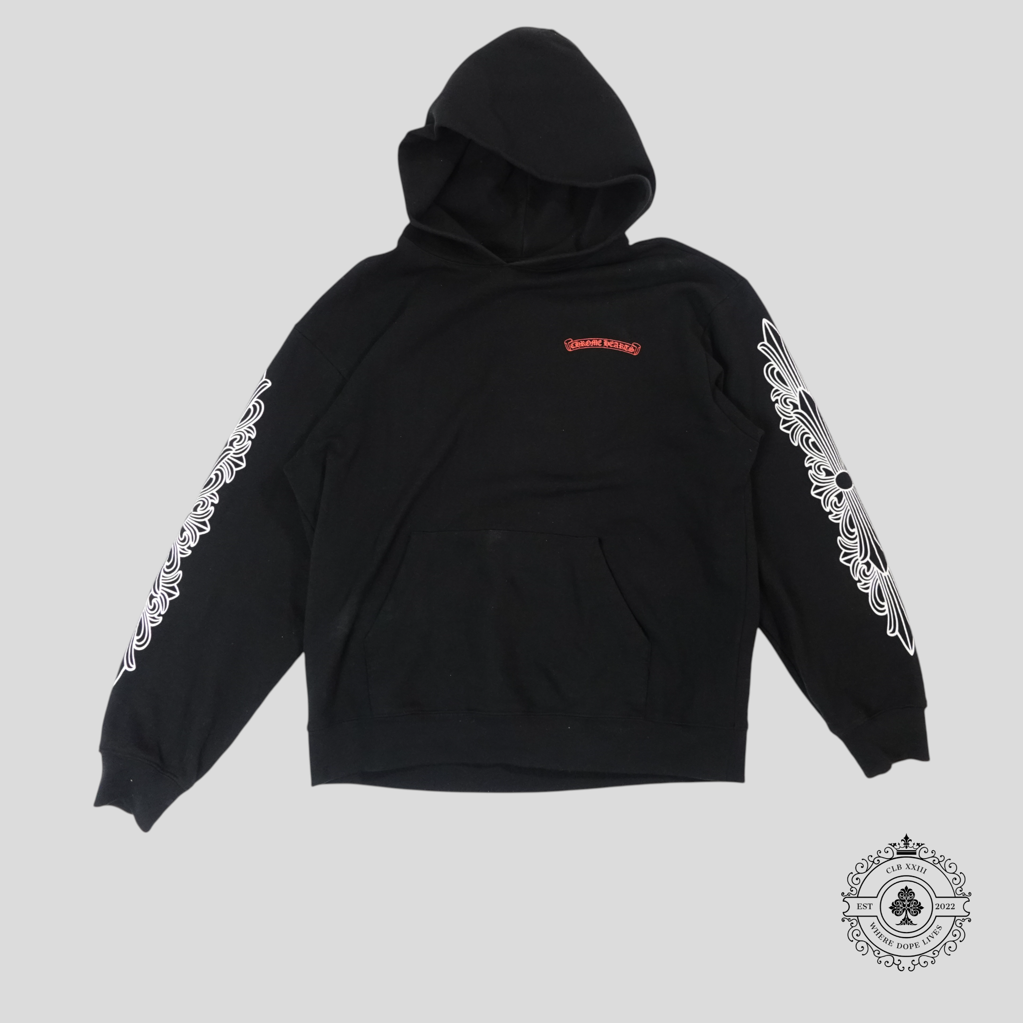 Chrome Hearts X Matty Boy Chomper Hoodie in Black