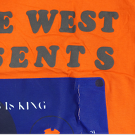 Kanye West X Cactus Plant Flea Market "It Ain't Christ-Like" Long Sleeve T-Shirt in Orange