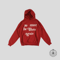 Cactus Plant Flea Market Ye Must Be Born Again Hoodie in Red