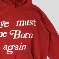 Cactus Plant Flea Market Ye Must Be Born Again Hoodie in Red