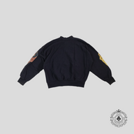 Kanye West Jesus Is King Cross Crewneck in Black