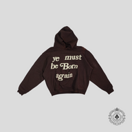 Cactus Plant Flea Market Ye Must Be Born Again Hoodie in Brown