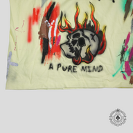 Kanye West X Wes Lang Wyoming Long Sleeve T-Shirt in Neon Green