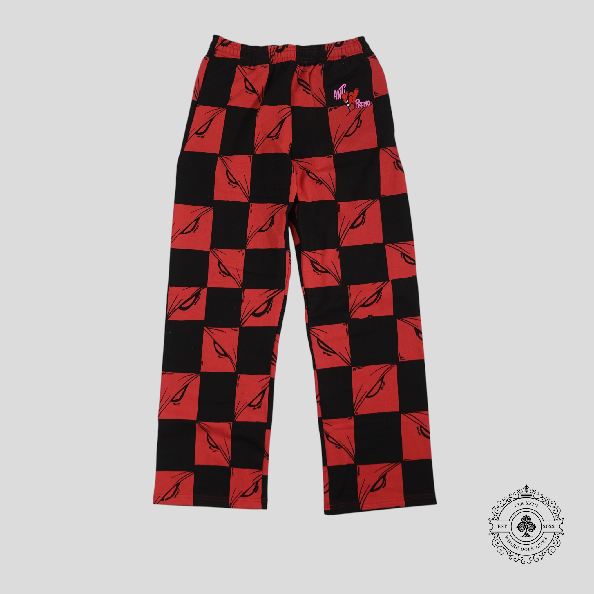 Anti Promo Matty Boy 99 Eyes Sweatpants in Red