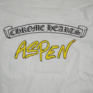 Chrome Hearts Aspen Logo Long Sleeve Tee in White