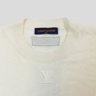 Louis Vuitton LV Cashmere Sweater in Cream