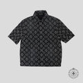 Louis Vuitton Monogram Chambray Shirt in Grey