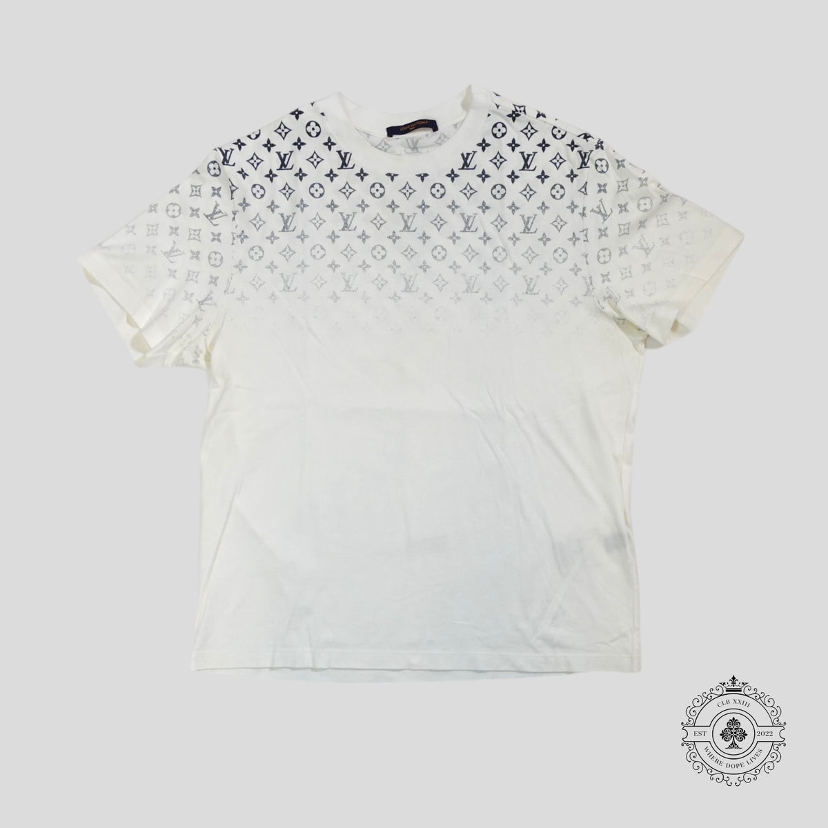 Louis Vuitton Monogram Gradient T-Shirt in White