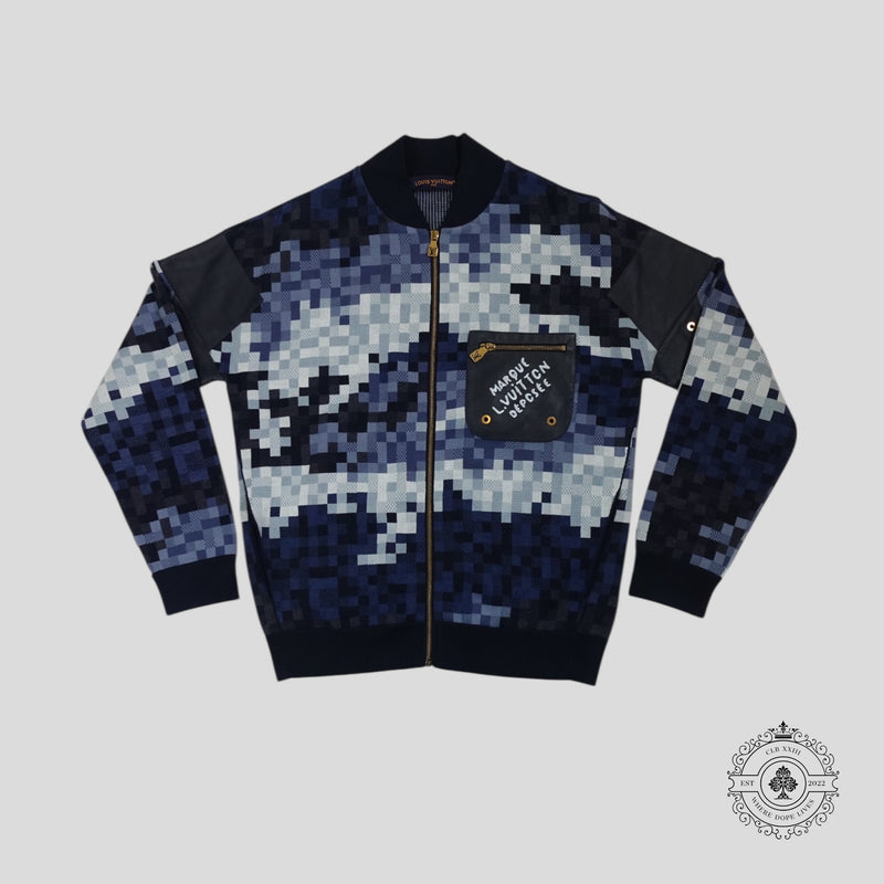Louis Vuitton Hybrid Damoflage Blouson in Blue