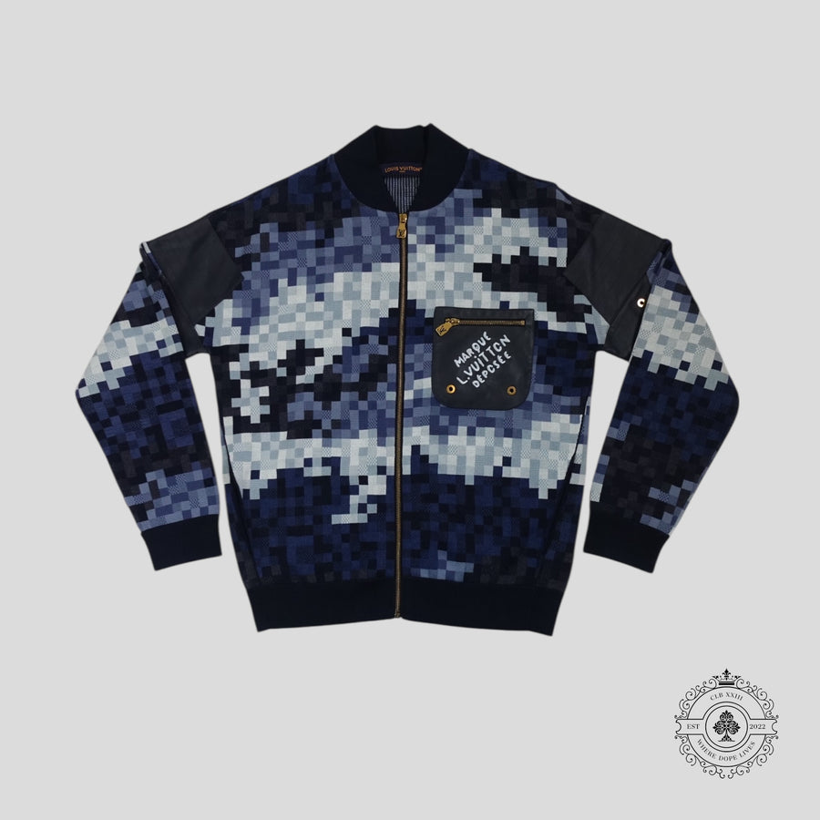 Louis Vuitton Hybrid Damoflage Blouson in Blue — authenticated Louis Vuitton at CLB XXIII