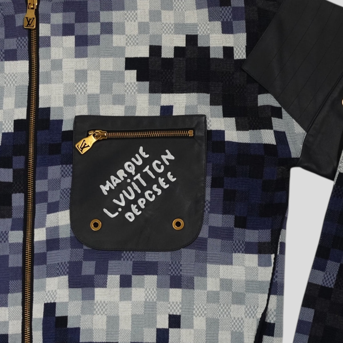 Louis Vuitton Hybrid Damoflage Blouson in Blue