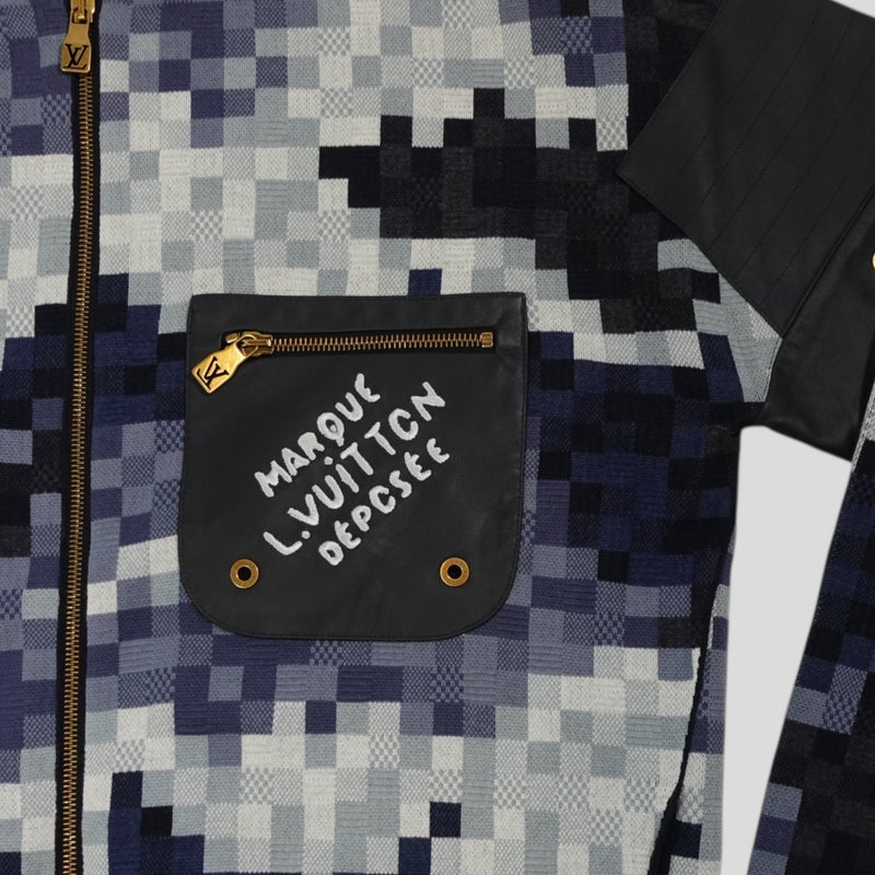 Louis Vuitton Hybrid Damoflage Blouson in Blue