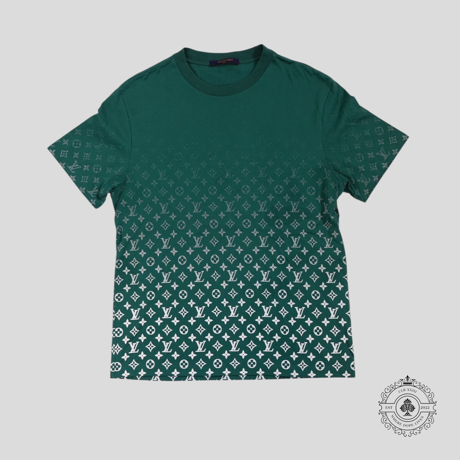 Louis Vuitton Monogram Degrade Tee in Green