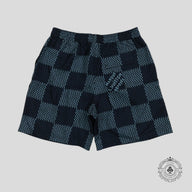 Louis Vuitton Damier Silk Shorts in Blue