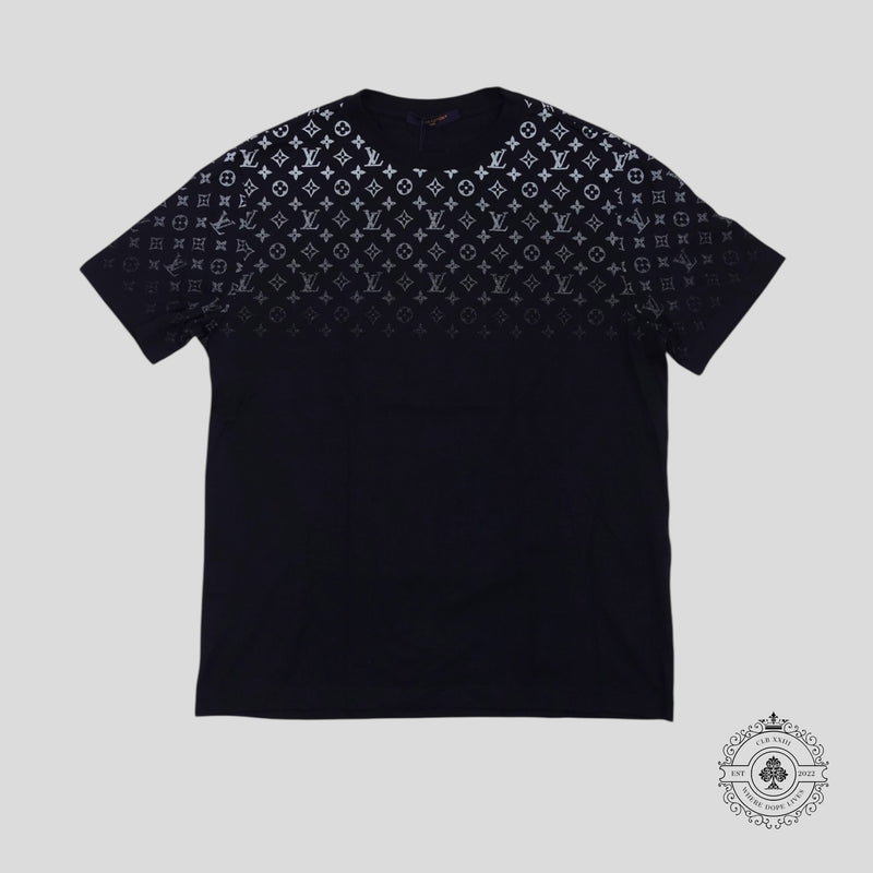 Louis Vuitton Monogram Gradient T-Shirt in Navy Blue