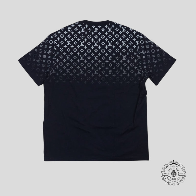 Louis Vuitton Monogram Gradient T-Shirt in Navy Blue