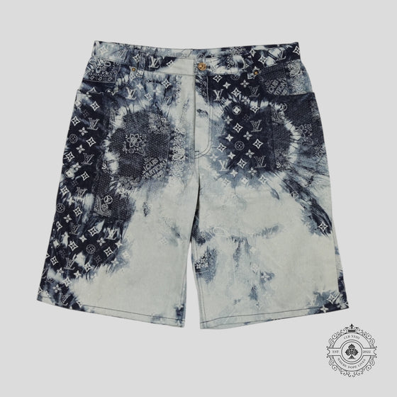 Louis Vuitton Monogram Bandana Denim Shorts in Blue — authenticated Louis Vuitton at CLB XXIII