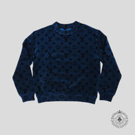 Louis Vuitton Iridescent Monogram Crewneck in Blue