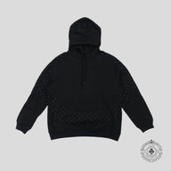 Louis Vuitton Monogram Circle Cut Hoodie in Black