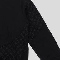 Louis Vuitton Monogram Circle Cut Hoodie in Black