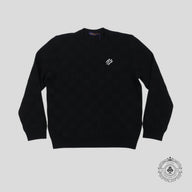 Louis Vuitton Damier Pearl Embroidered Pullover in Black