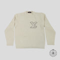 Louis Vuitton LV Jacquard Sweater in Cream