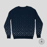 Louis Vuitton Monogram Degrade LS Knitwear in Marine Green