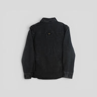 Louis Vuitton Monogram Embossed Casual Denim Overshirt in Black