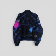 Louis Vuitton Salt Print Bomber Jacket in Blue