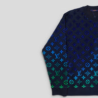 Louis Vuitton Gradient Monogram Crewneck in Multicolor